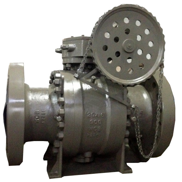 Cast Steel Trunnion Ball Valve
