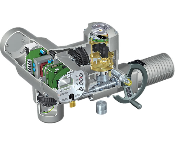 High-precision Auma solution for multiport valves